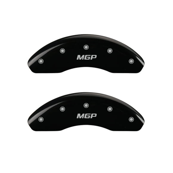 MGP Caliper Covers 32004SMGPRD MGP Engraved Caliper Cover with Red Powder Coat Finish and Silver Characters, Set of 4 MGP Caliper Covers 32004SMGPRD MGP Engraved Caliper Cover with Red Powder Coat Finish and Silver Characters, Set of 4